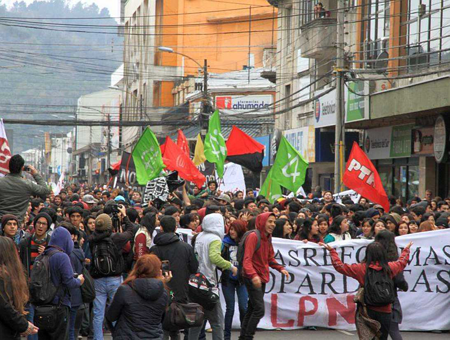 Chile: importante marcha estudiantil