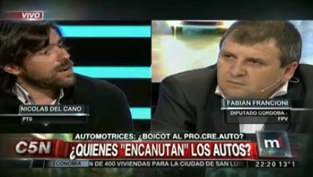 Nicolás del Caño sobre la crisis automotriz en C5N
