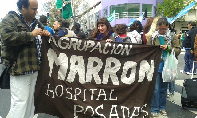 Hospital Posadas: Paro y Movilización
