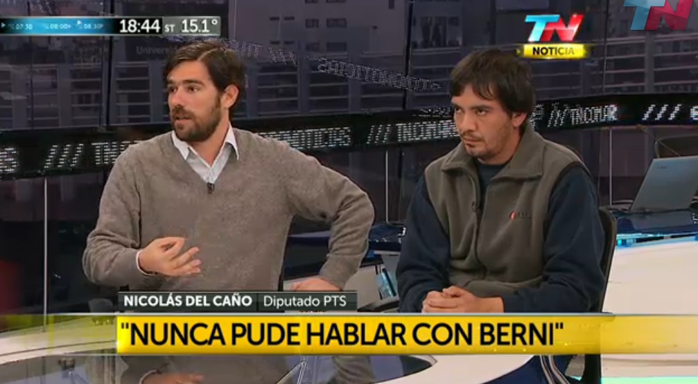 Nicolás del Caño y Rubén Matu de Lear en Todo Noticias