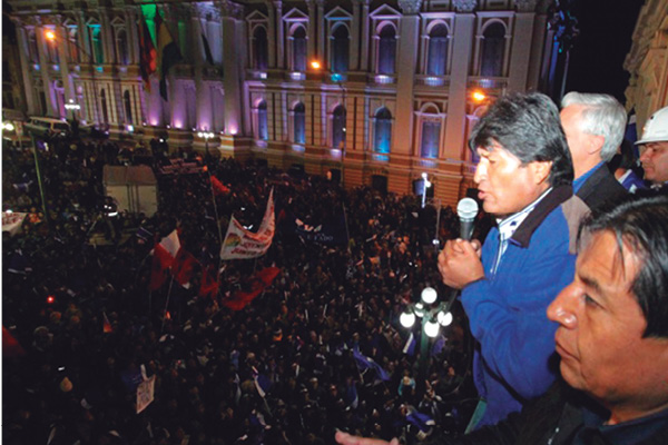 El triunfo de Evo Morales 