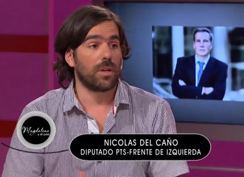 Nicolás del Caño en "Magdalena y el país" sobre la muerte de Nisman