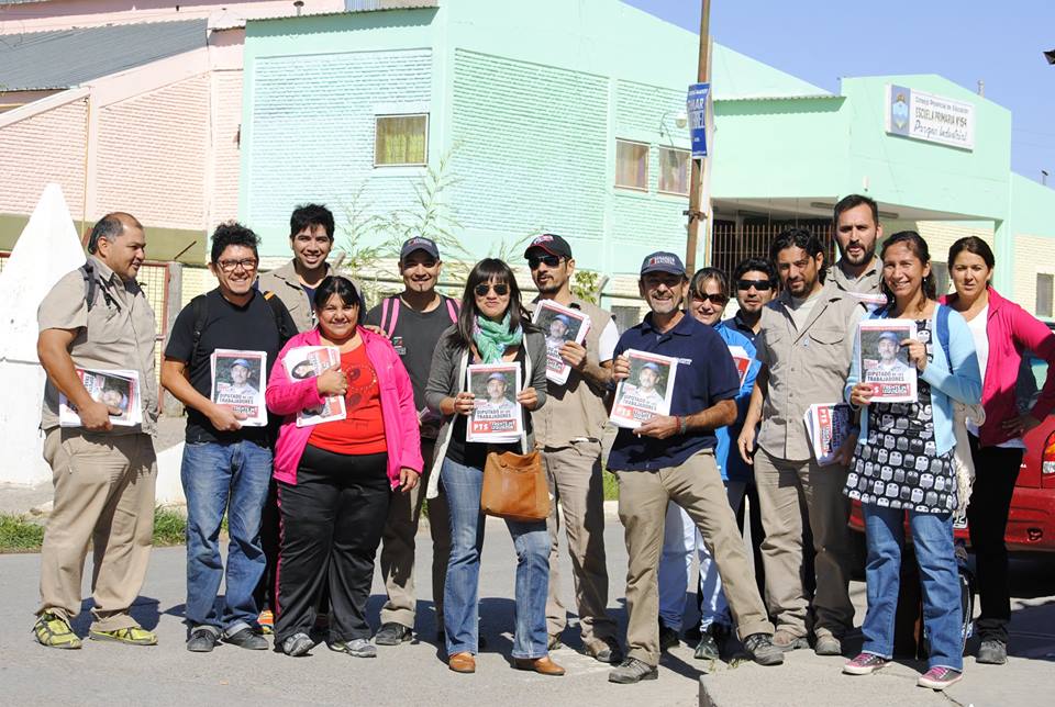 Raúl Godoy llamó a los trabajadores a acompañar a la izquierda con su voto