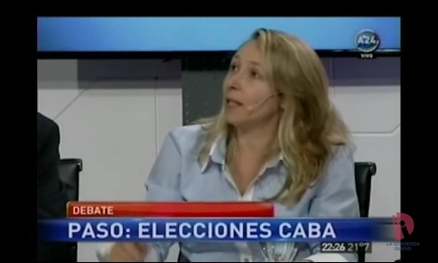 #EleccionesPorteñas Myriam Bregman en A24