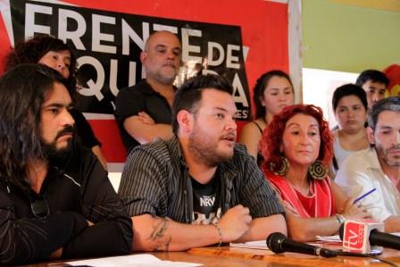Con caravana y un acto, el Frente de Izquierda cierra su campaña en Zapala
