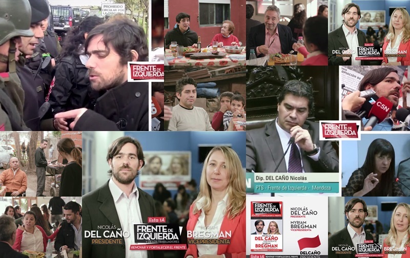 La lista del Frente de Izquierda encabezada por Nicolás del Caño difunde sus primeros spots de campaña