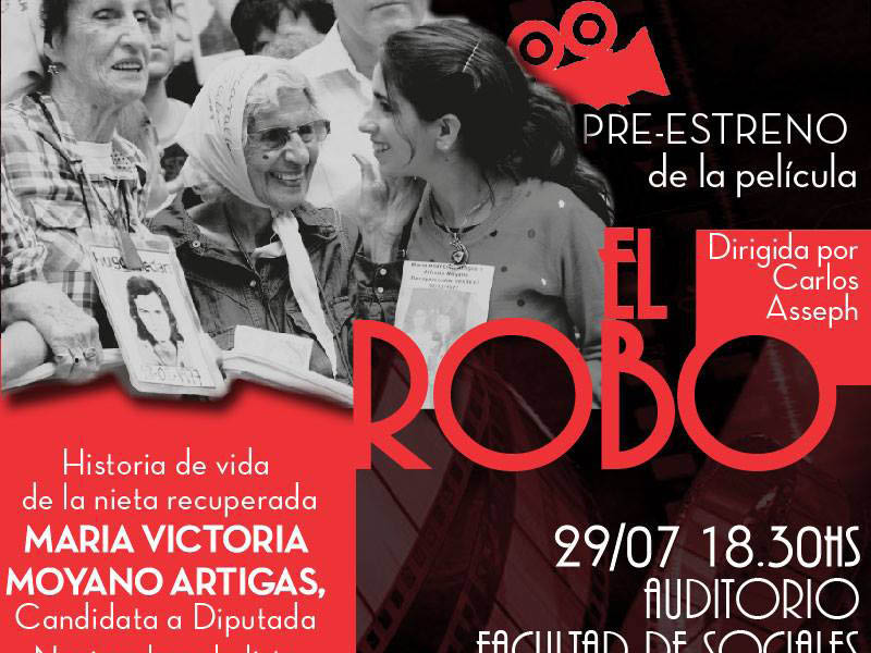 Se estrena el documental "El robo" sobre la historia de Victoria Moyano