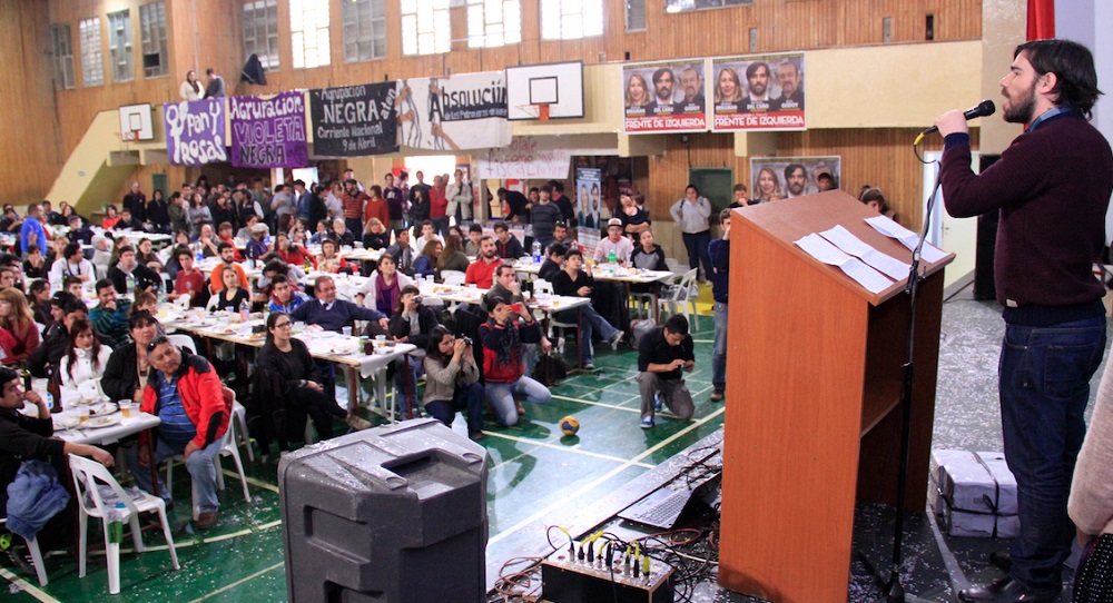 En un masivo acto en Neuquén, Nicolás del Caño llamó a renovar y fortalecer el Frente de Izquierda