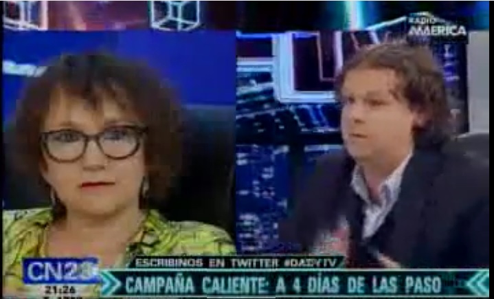 Christian Castillo debate sobre la interna del FpV en el programa Dady TV