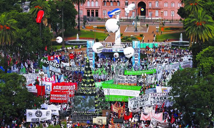 Martes 22: todos a la marcha por el salario y contra el ajuste de Macri y los empresarios