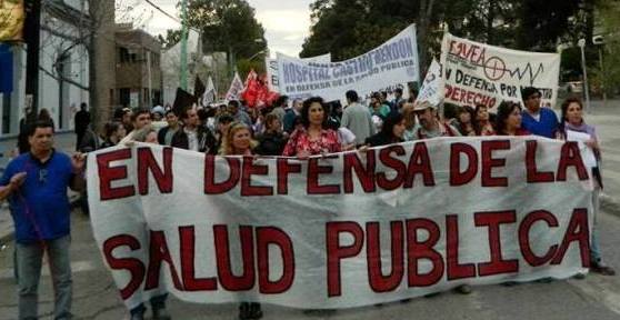 Audiencia en la Legislatura por Proyecto de arancelamiento de la Salud Pública 