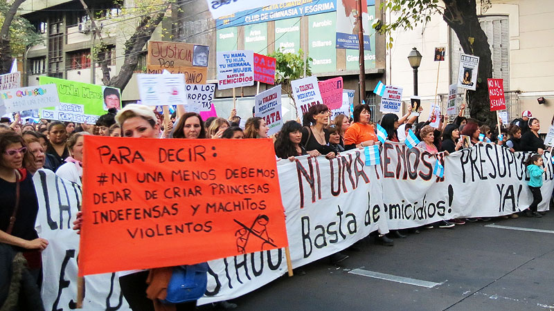 En vísperas del 3J por #NiUnaMenos se conformó en Mendoza la mesa de lucha por la libertad para Belén