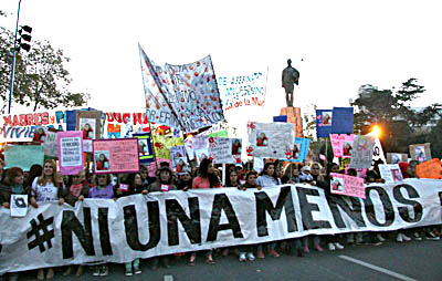 La Izquierda vuelve a marchar por #NiUnaMenos