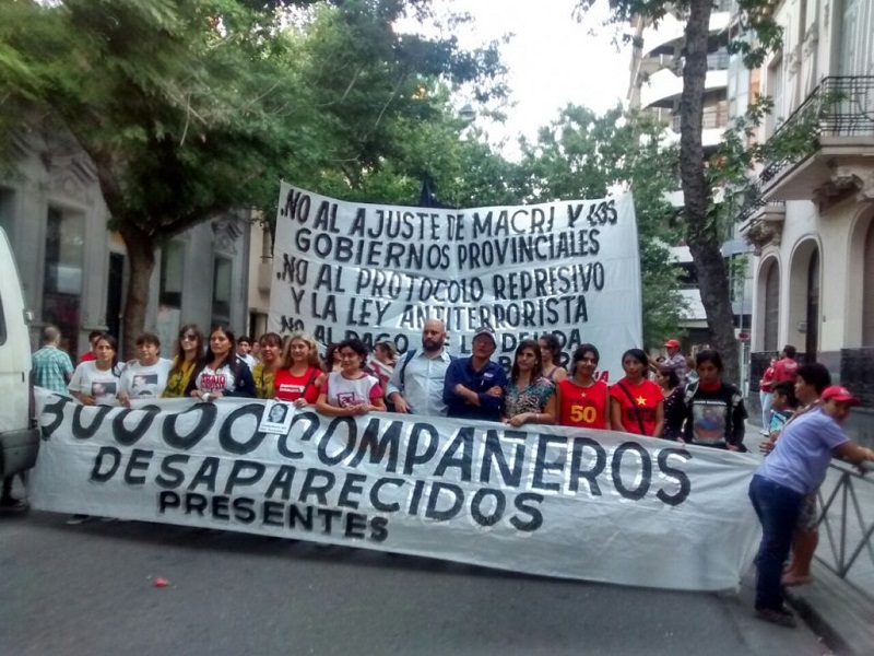El 24 habrá marcha independiente con críticas a Macri y a la complicidad kirchnerista con Milani
