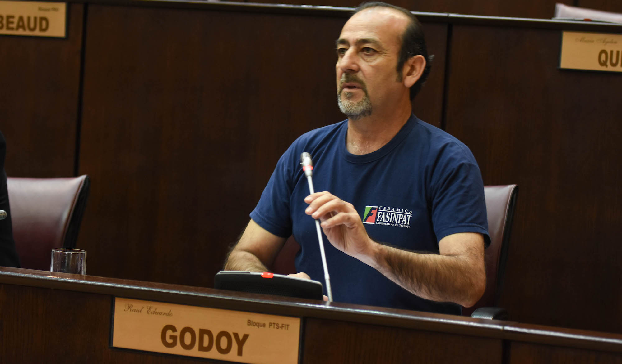 Raúl Godoy: “Repudiamos el 2x1 a los genocidas, en la Legislatura y en las calles”