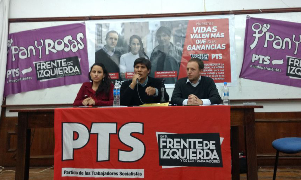 El Frente de Izquierda se presenta en Jujuy como alternativa de los trabajadores