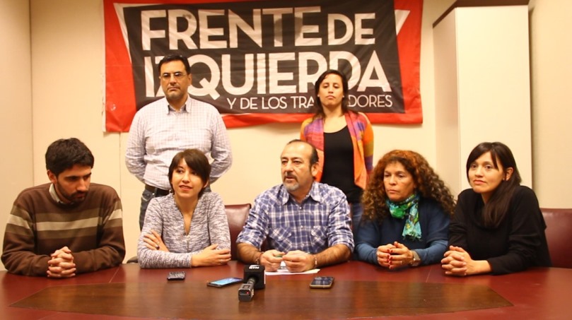 El Frente de Izquierda presentó sus candidatos en Neuquén