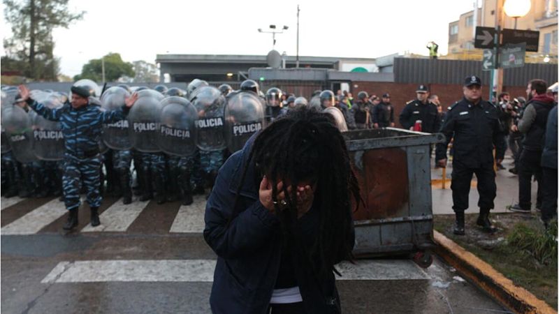 Alejandra Arreguez: "Repudiamos la represión en Pepsico"
