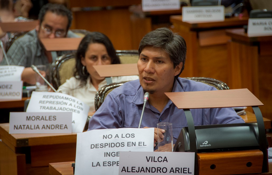 Alejandro Vilca: “O los trabajadores levantamos un programa propio frente al saqueo o van a imponer un ajuste brutal a los sectores populares”