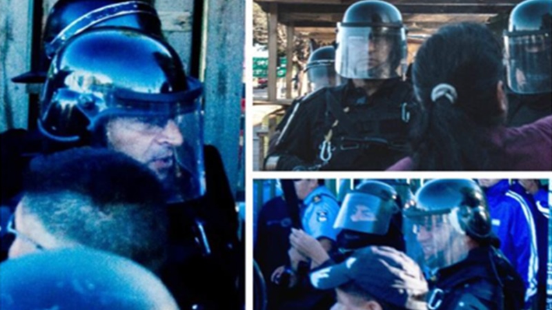 Causa disparo Raúl Godoy: la defensa de la policía se negó a que fotografíen sus rostros descubiertos
