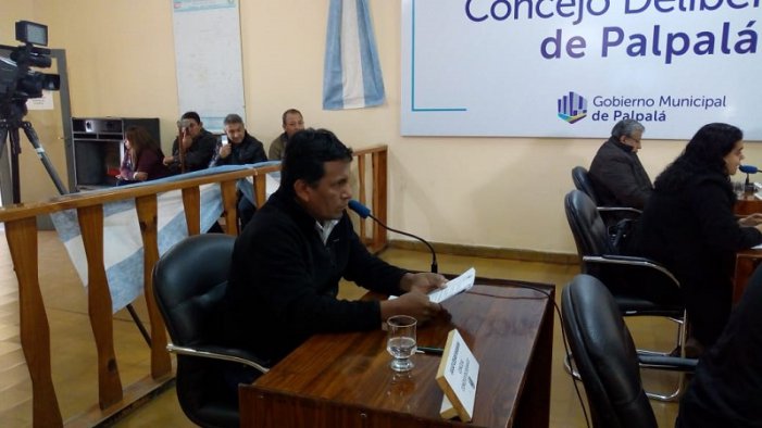 Julio Mamani denunció la inactividad del Concejo Deliberante