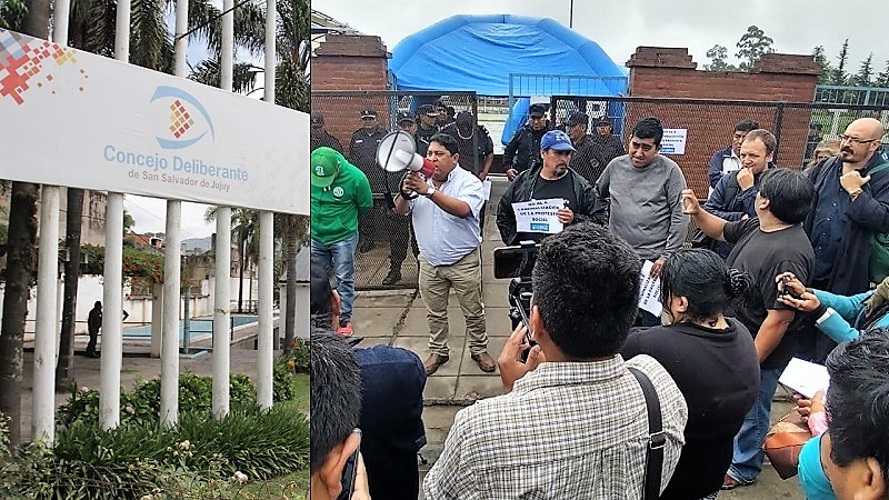 Concejo de San Salvador de Jujuy: solicitan sesión para rechazar juicio contra luchadores