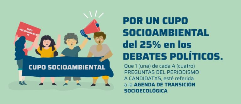 Frente de Izquierda Unidad: "Apoyamos el debate socioambiental para que no haya más mentiras en campaña electoral"
