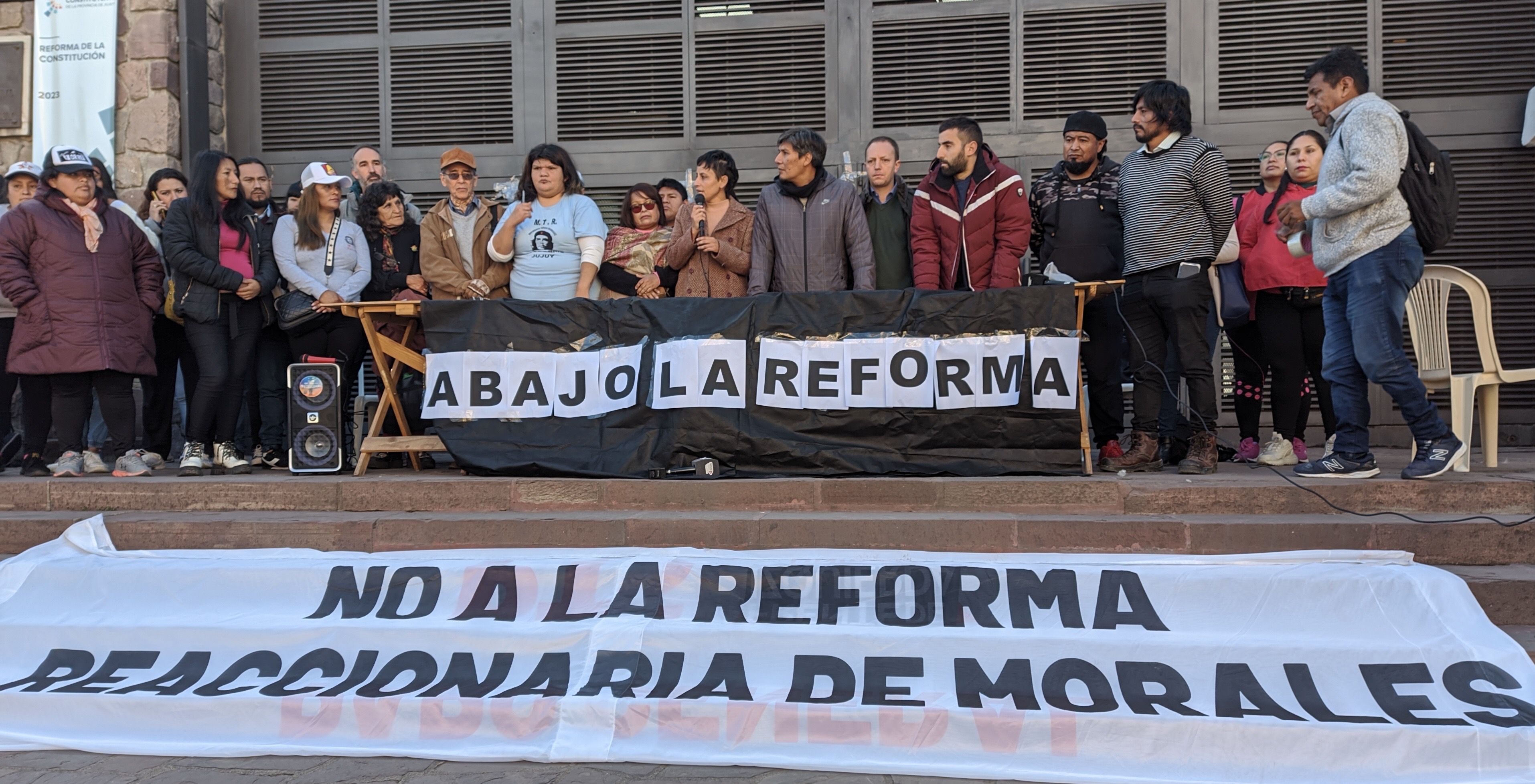 Anuncian movilizaciones en Jujuy y Buenos Aires contra la Reforma de Morales 