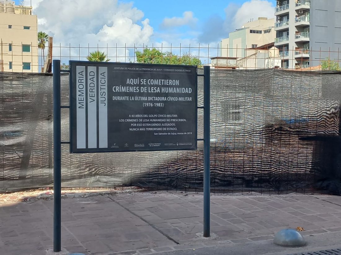 La izquierda realizó un pedido de informe por la destrucción del sitio de memoria Comando Radioeléctrico ubicado en el Cabildo