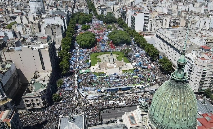 Ley Ómnibus: la izquierda convoca a acompañar la movilización al Congreso este miércoles