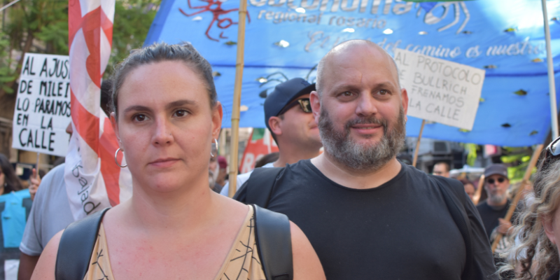 Crivaro: "En el paro la izquierda se moviliza con el bloque independiente que encabeza Amsafe. Exigimos plan de lucha"