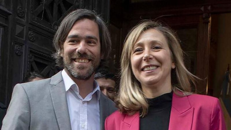 Myriam Bregman y Nicolás del Caño en La Plata
