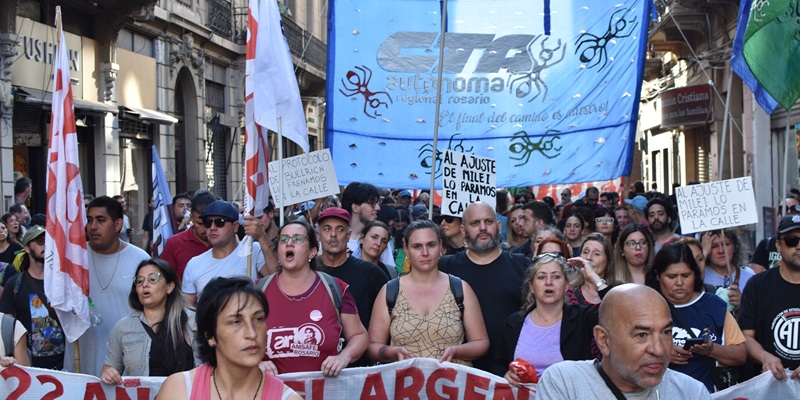 Crivaro: "Hoy volvemos a salir a las calles contra el decretazo contra la clase trabajadora y el protocolo"