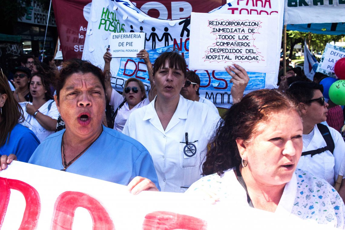 A propuesta del bloque del Frente de Izquierda, trabajadores despedidos del Hospital Posadas serán recibidos por el presidente de la Cámara de Diputados