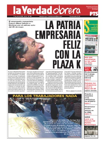 La Verdad Obrera Nro. 189