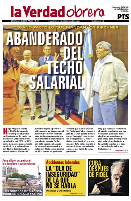 La juventud obrera se rebela contra los crímenes de Acindar