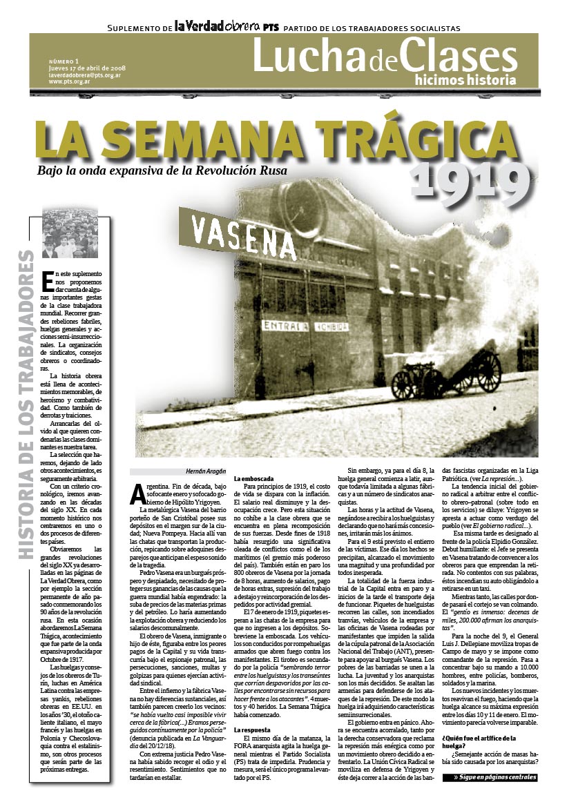 Historia de los trabajadores