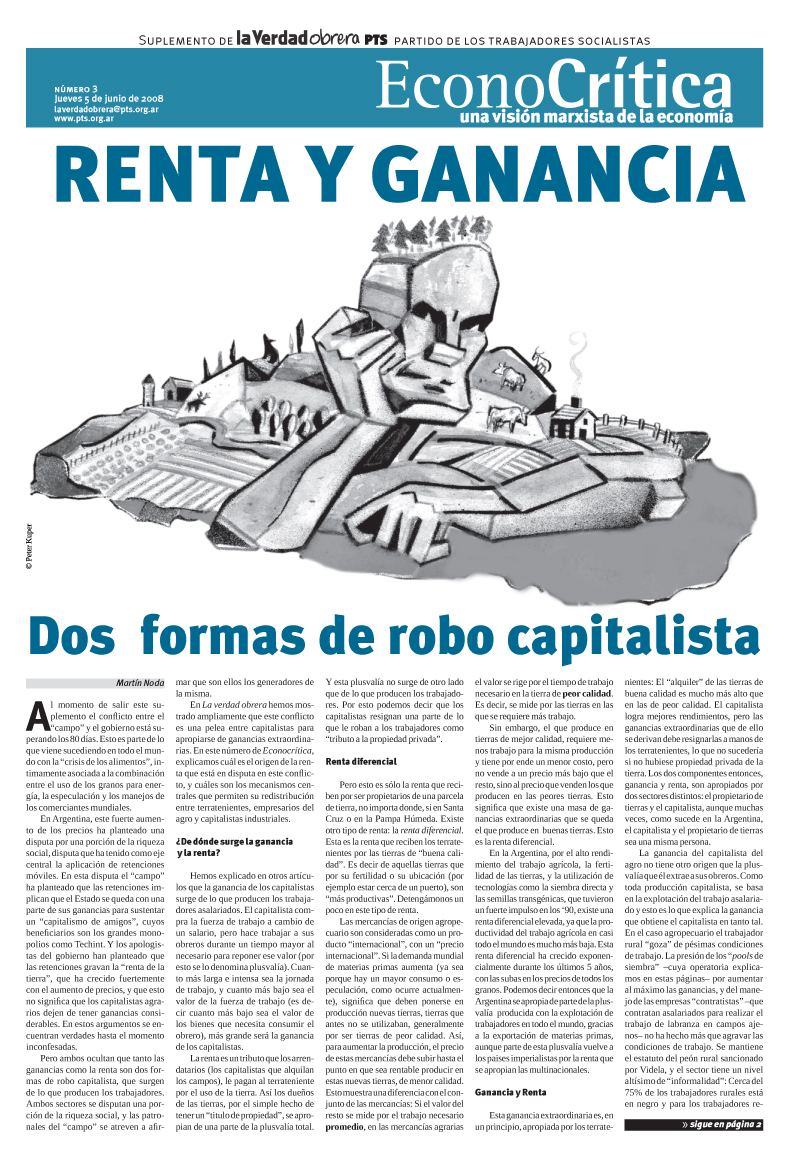 Retenciones y especulación financiera