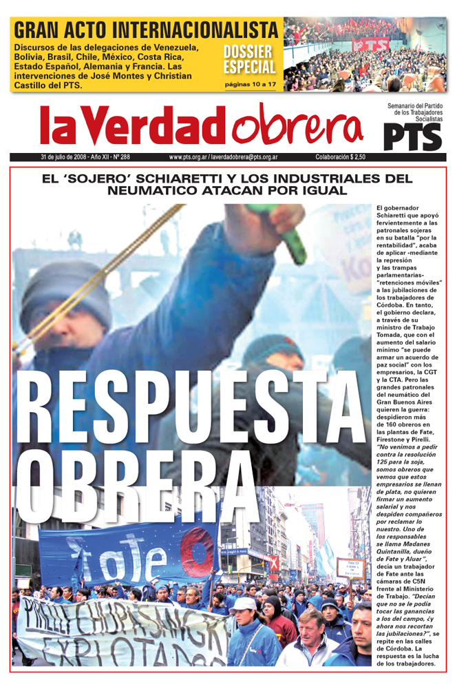 “Planteamos una asamblea general del gremio”