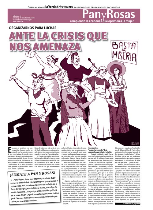 Seamos un movimiento de miles de mujeres en lucha por nuestros derechos, en cada barrio, escuela y lugar de trabajo 