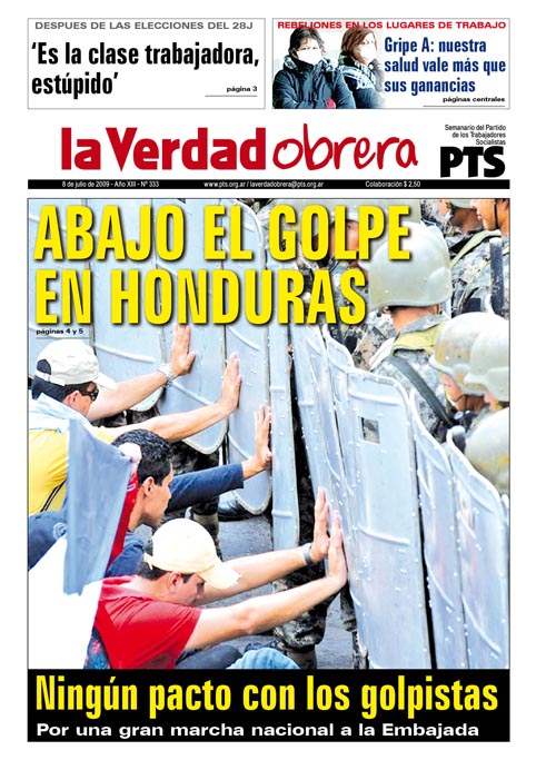 Ninguna negociación con los golpistas