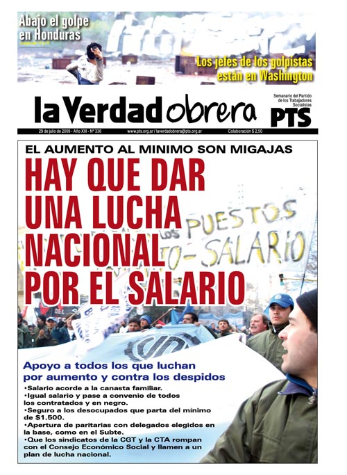 Hay que preparar una lucha política nacional por el salario