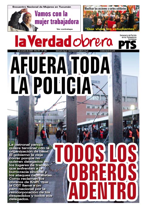 La protesta en el foco