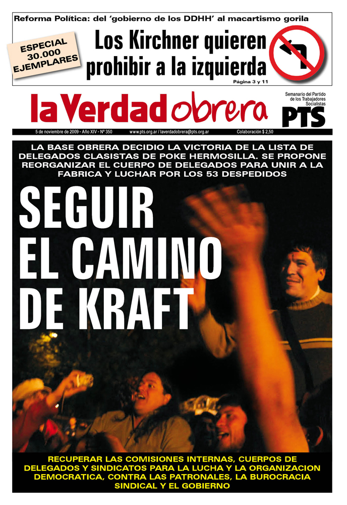 Emerge la clase obrera y quieren prohibir a la izquierda