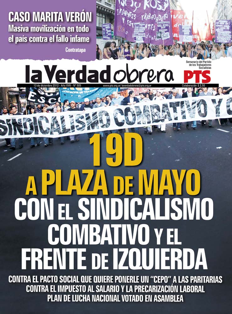Entre el apoyo al gobierno represor y el creciente descontento y lucha obrera