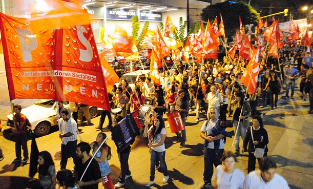 El frente de Izquierda difundió sus propuestas en distintas ciudades de Río Negro.