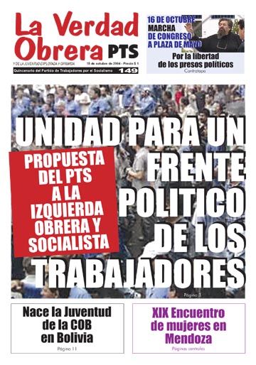 La Verdad Obrera Nro. 149
