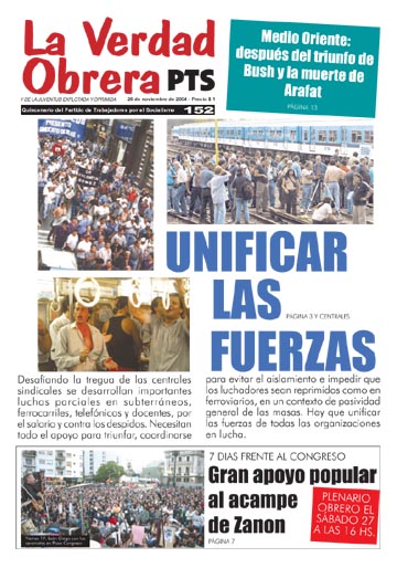 La Verdad Obrera Nro. 152