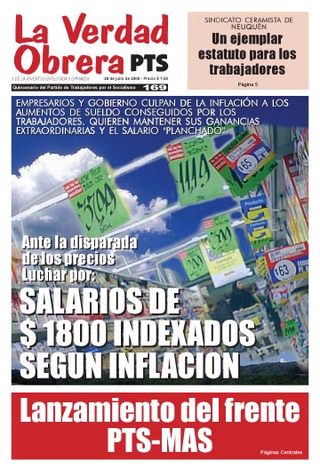 La Verdad Obrera Nro. 168