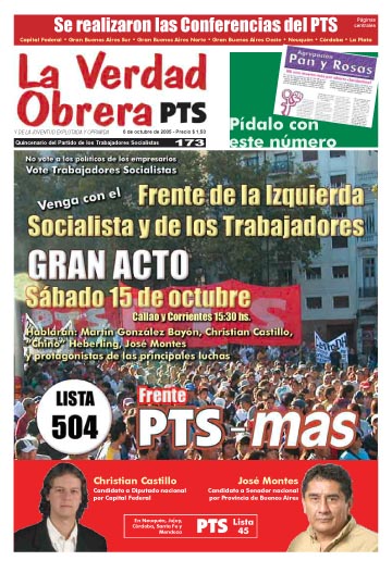 La Verdad Obrera Nro. 173
